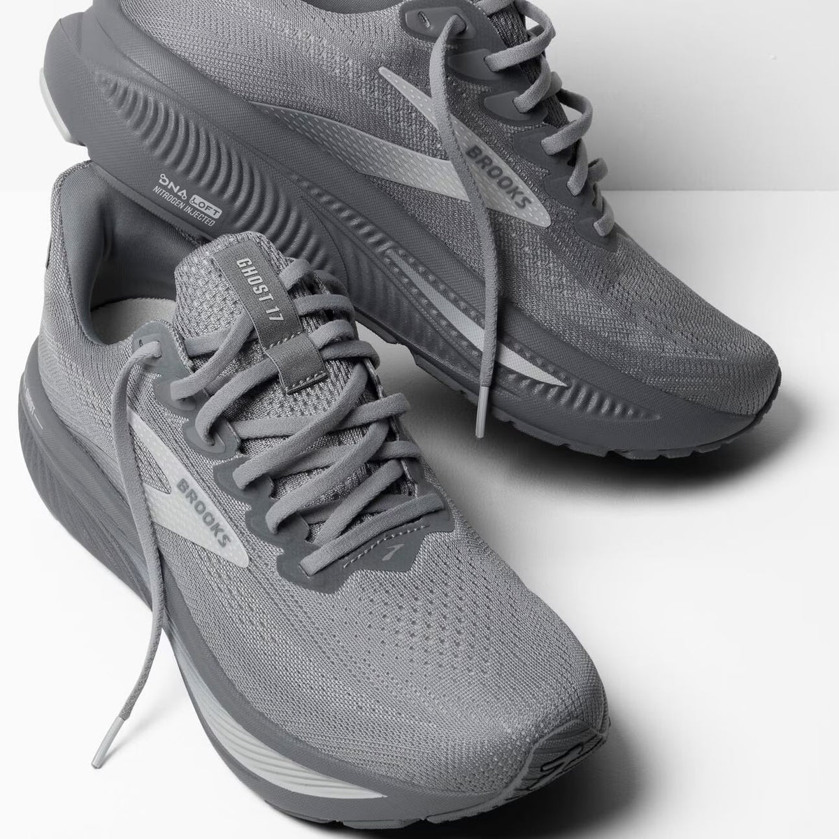 Brooks Men's Ghost 17 - Primer Gray/Oyster Mushroom