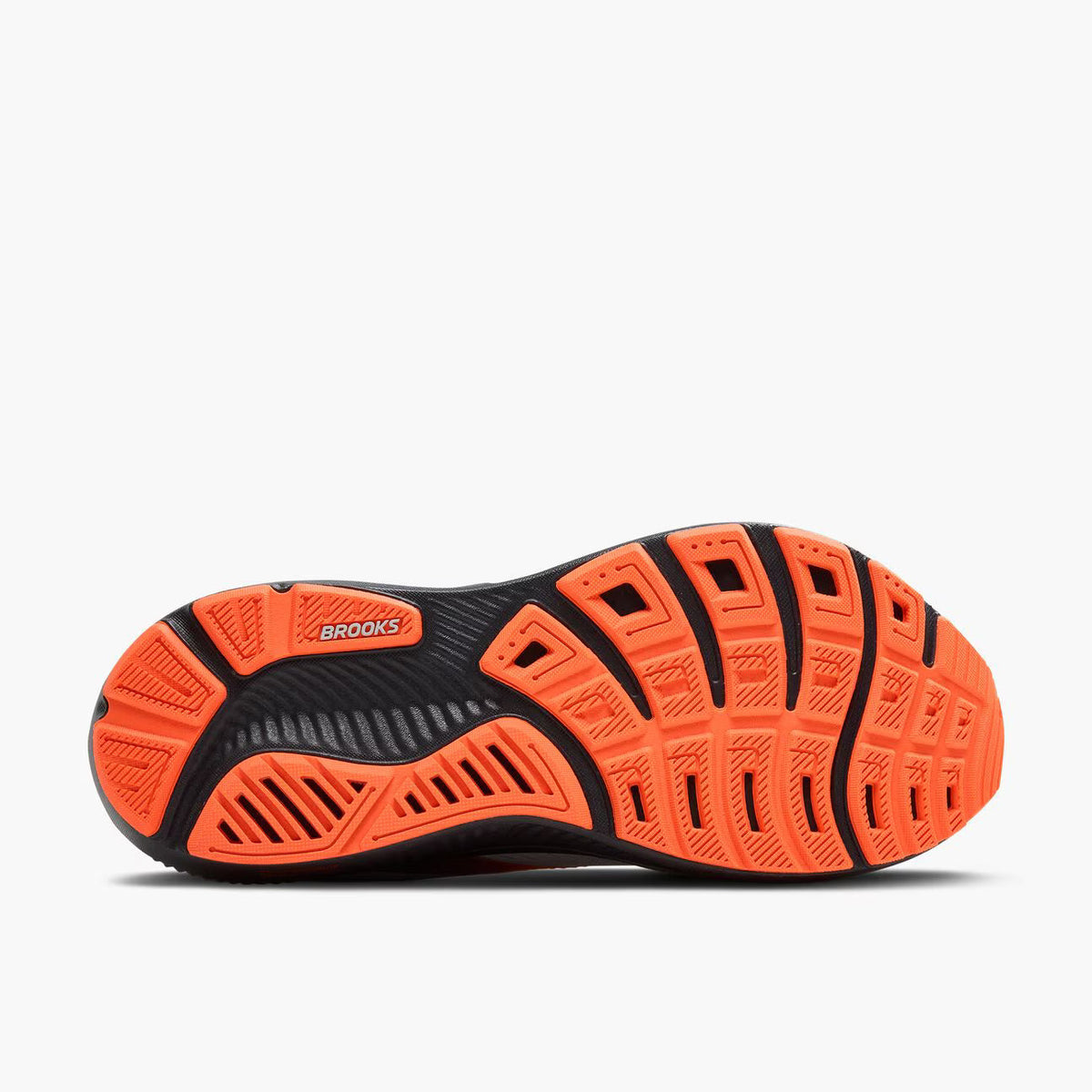 Brooks Men's Ghost 17 - Oyster Mushroom/Orange/Ebony (1104421D048)
