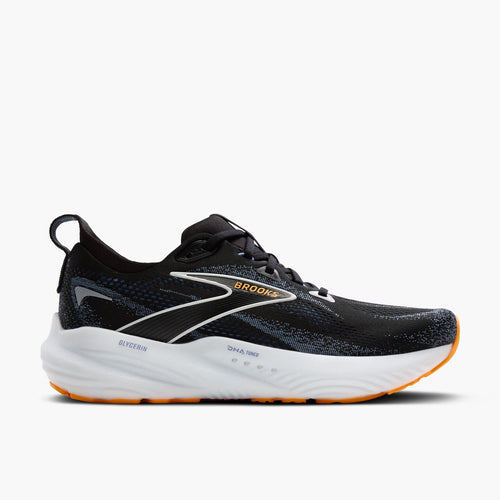 Brooks Men's Glycerin 22 - Black/Country Blue/Orange Pop (1104451D013)