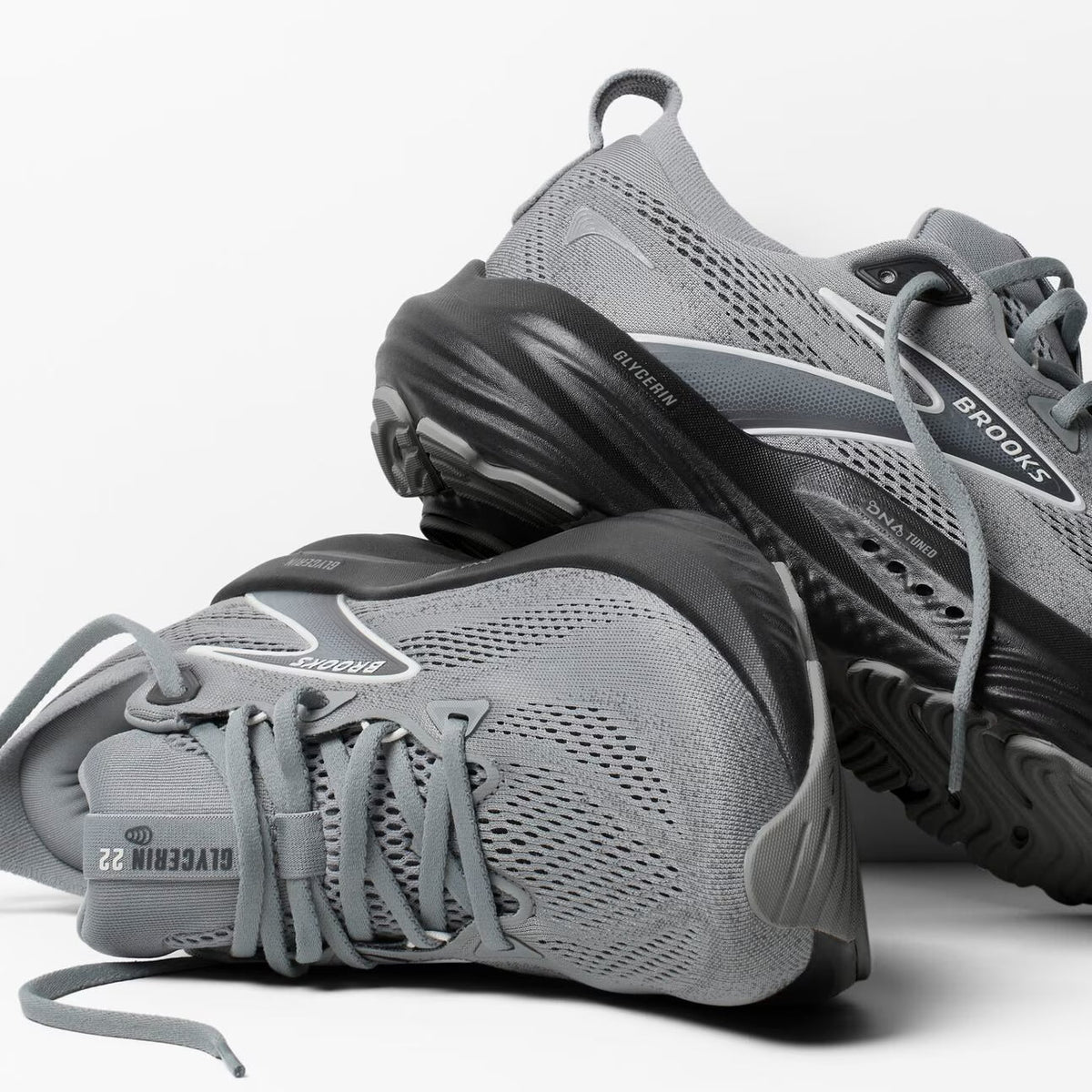 Brooks Men's Glycerin 22 (4E Wide) - Primer Gray/Ebony/Bluewash