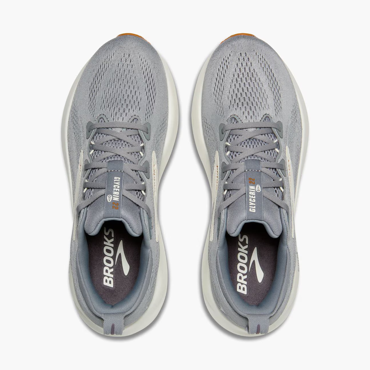 Brooks Men's Glycerin 22 - Primer Gray/Gray/Honey Ginger