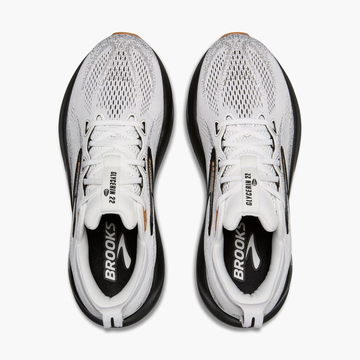 Brooks Men's Glycerin 22 - White/Grey/Black