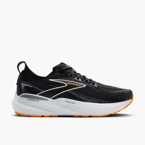 Brooks Men's Glycerin GTS 22 (Wide) - Black/Country Blue/Orange Pop