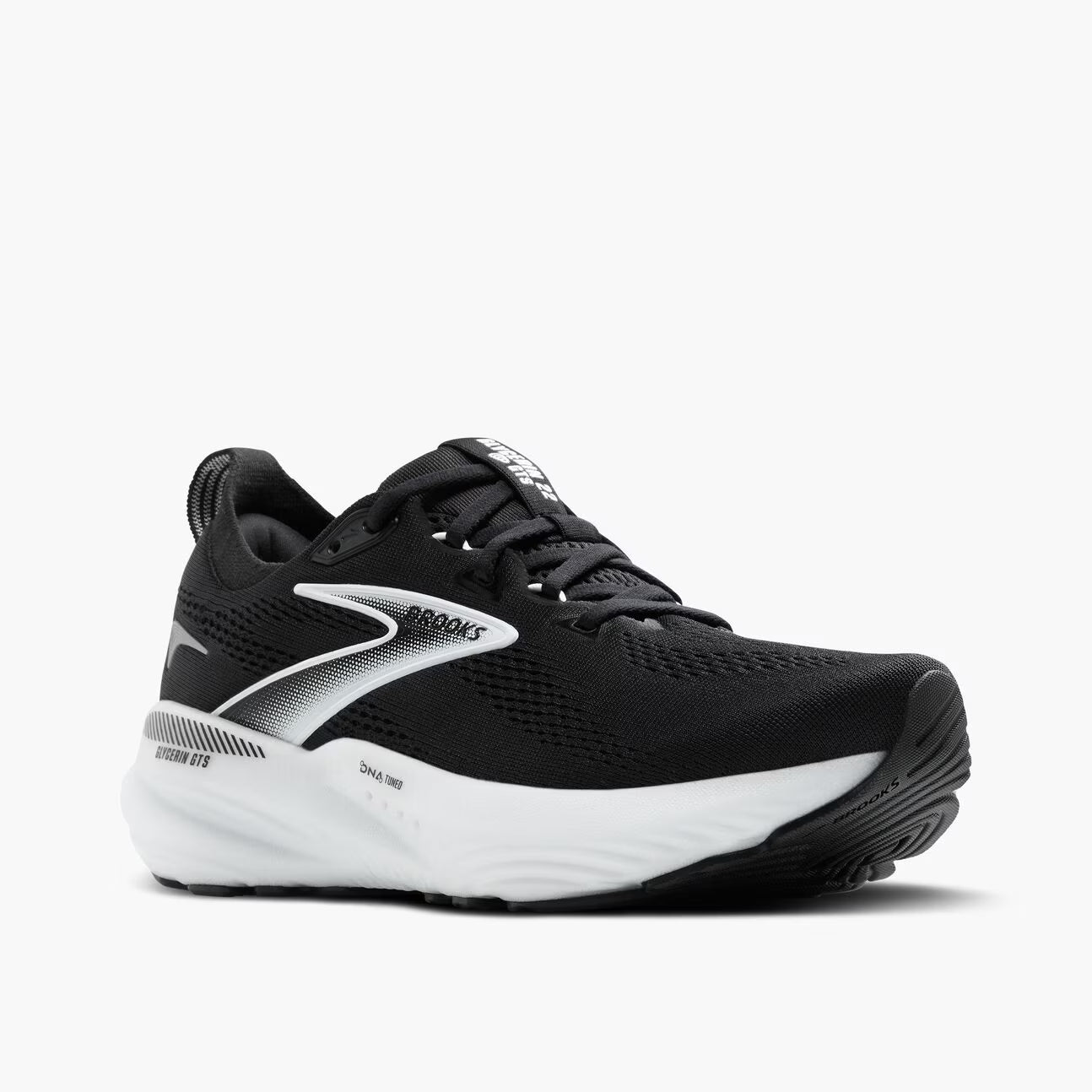 Brooks Men's Glycerin GTS 22 (Wide) - Black/Grey/White