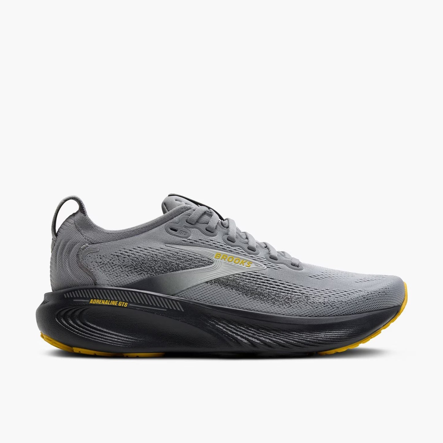 Brooks Men's Adrenaline GTS 25 - Primer Grey/Ebony/Jasmin - Extra Wide (4E)