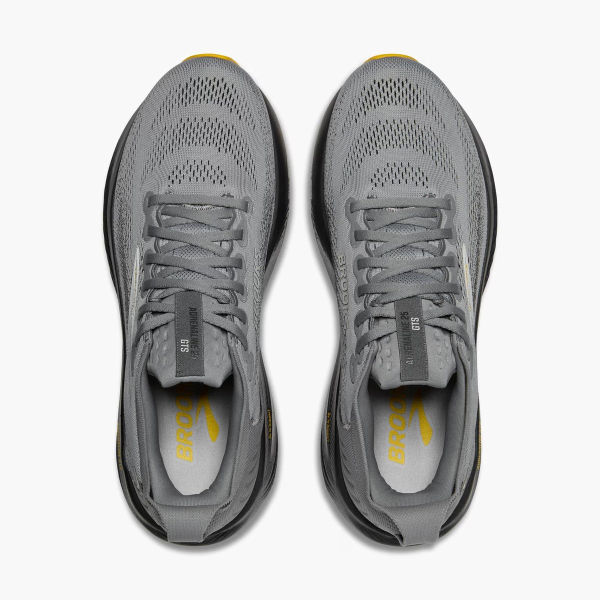 Brooks Men's Adrenaline GTS 25 - Primer Grey/Ebony/Jasmin - Wide (2E)