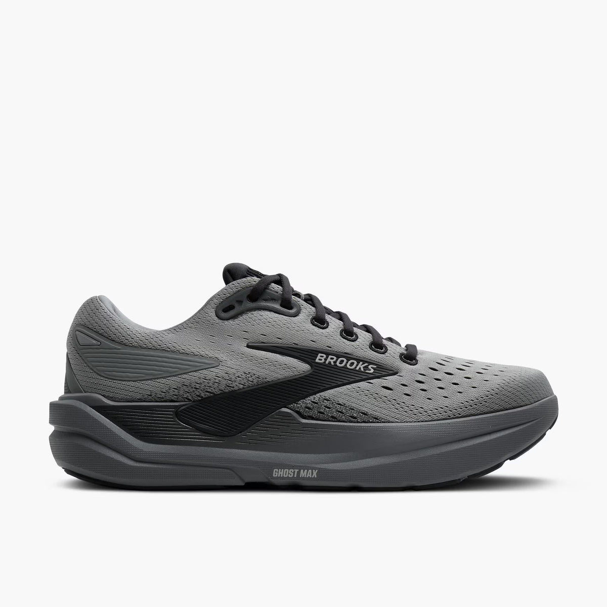 Brooks Men's Ghost Max 3 (Wide) - Primer Grey/Ebony