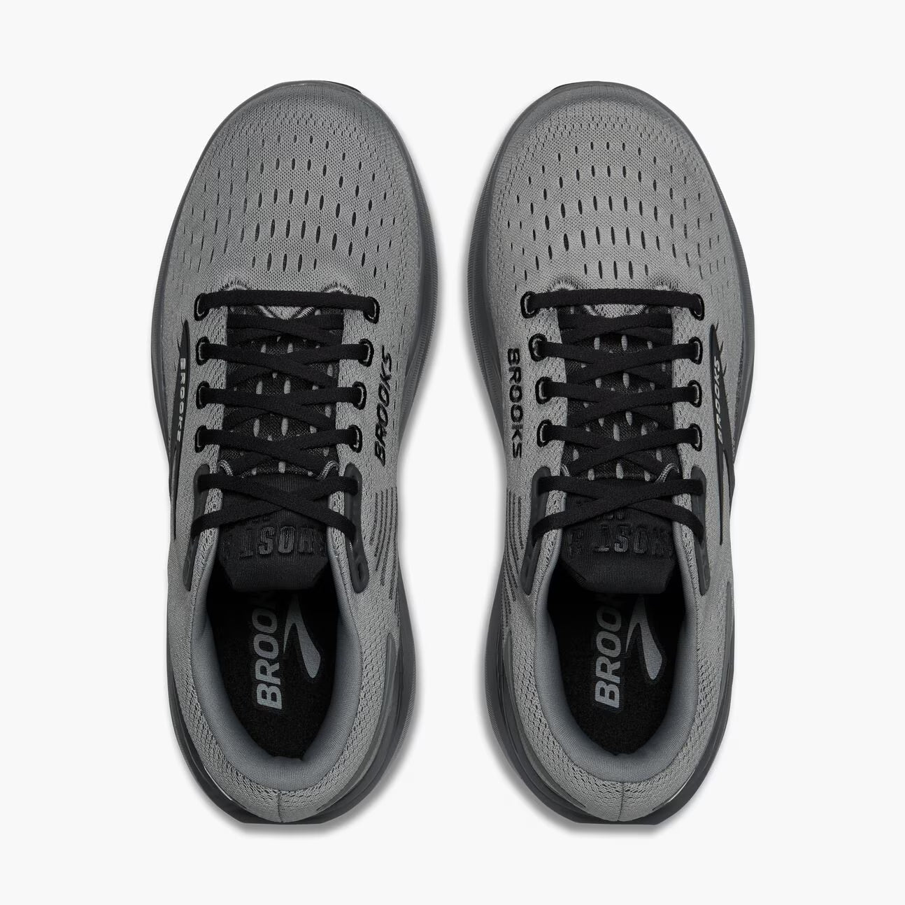 Brooks Men's Ghost Max 3 (Extra Wide) - Primer Grey/Ebony