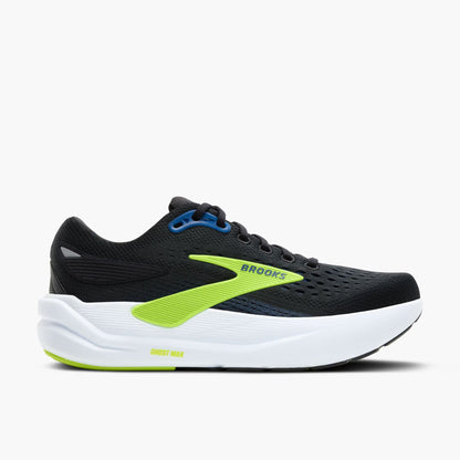 Brooks Men's Ghost Max 3 - Black/Navy/Acid Lime