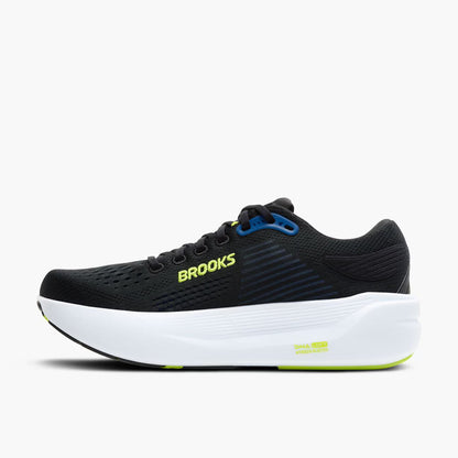 Brooks Men's Ghost Max 3 - Black/Navy/Acid Lime