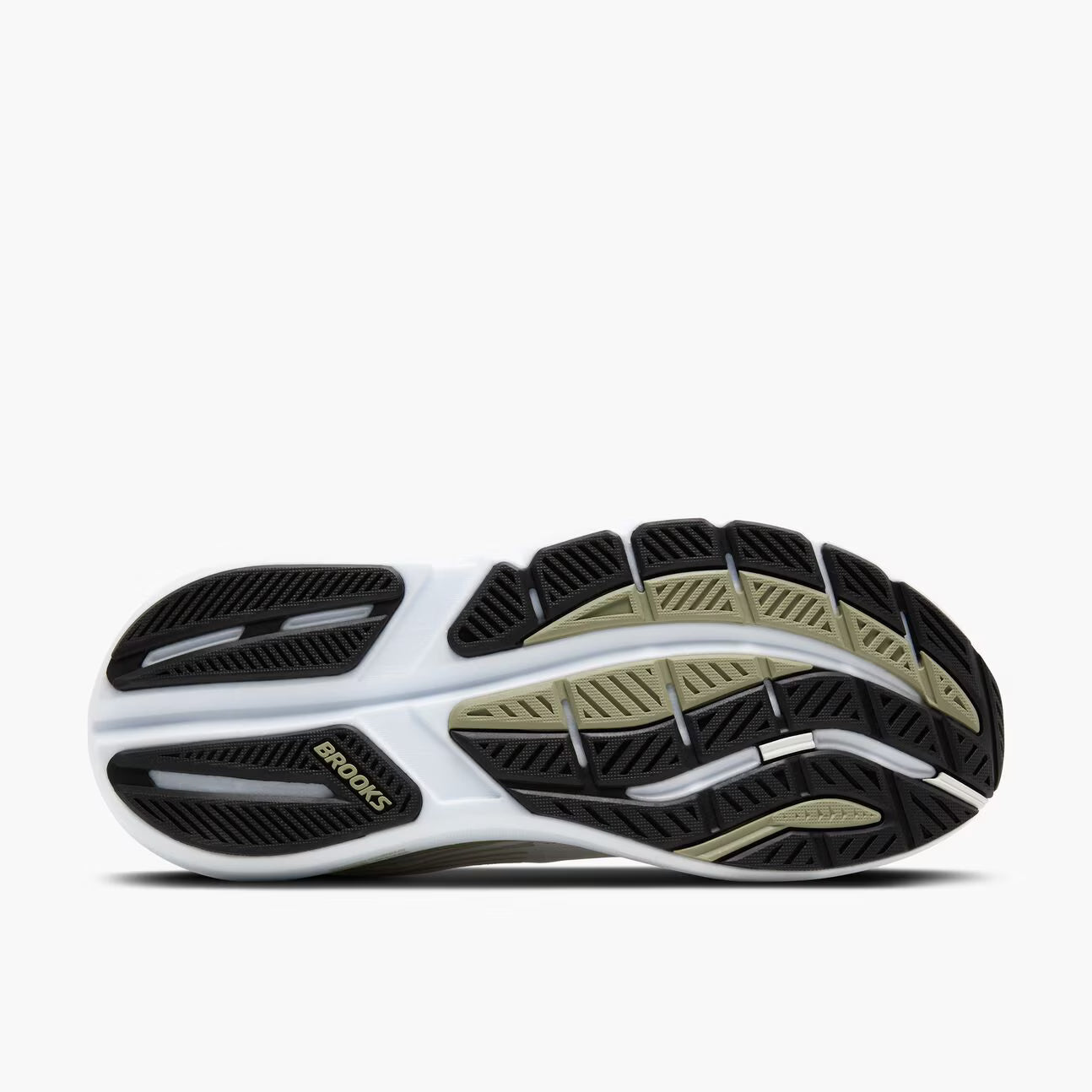 Brooks Men's Ghost Max 3 (Wide) - Bright White/Tea/Black