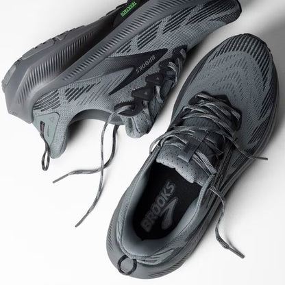 Brooks Ghost Trail Men's - Gray/Gray/Blackened Pearl Wide (2E)