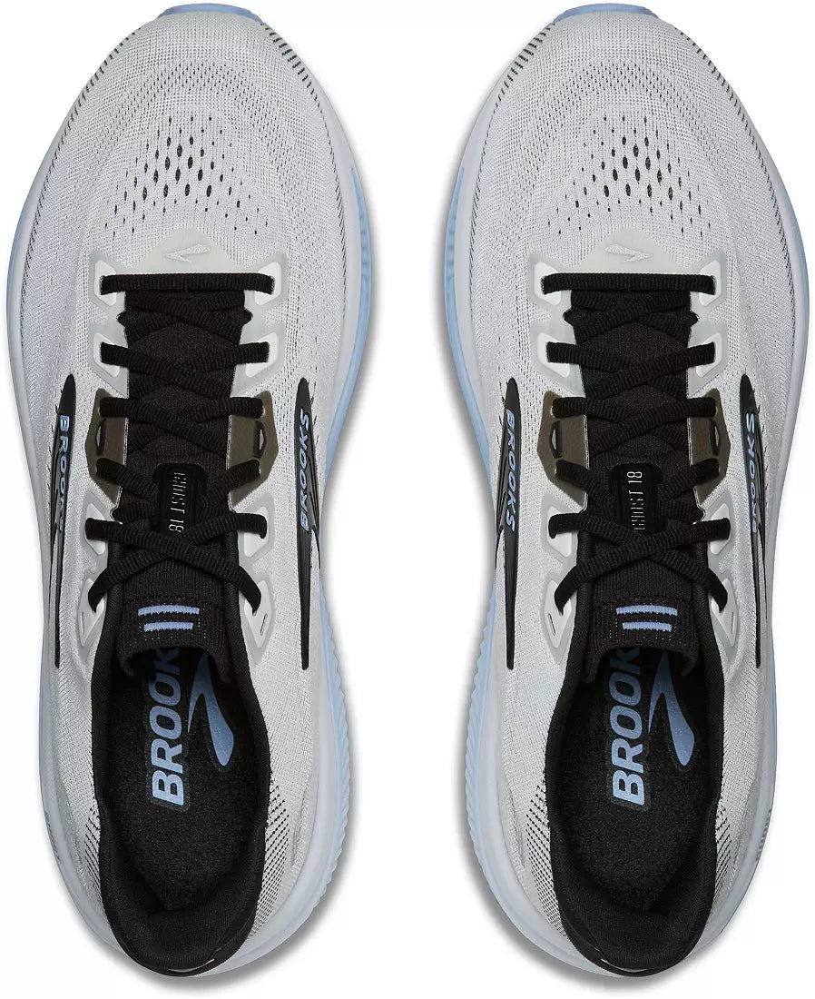 Brooks Men's Ghost 18 - White/Black/Open Air