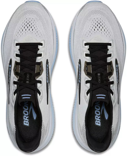 Brooks Men's Ghost 18 - White/Black/Open Air