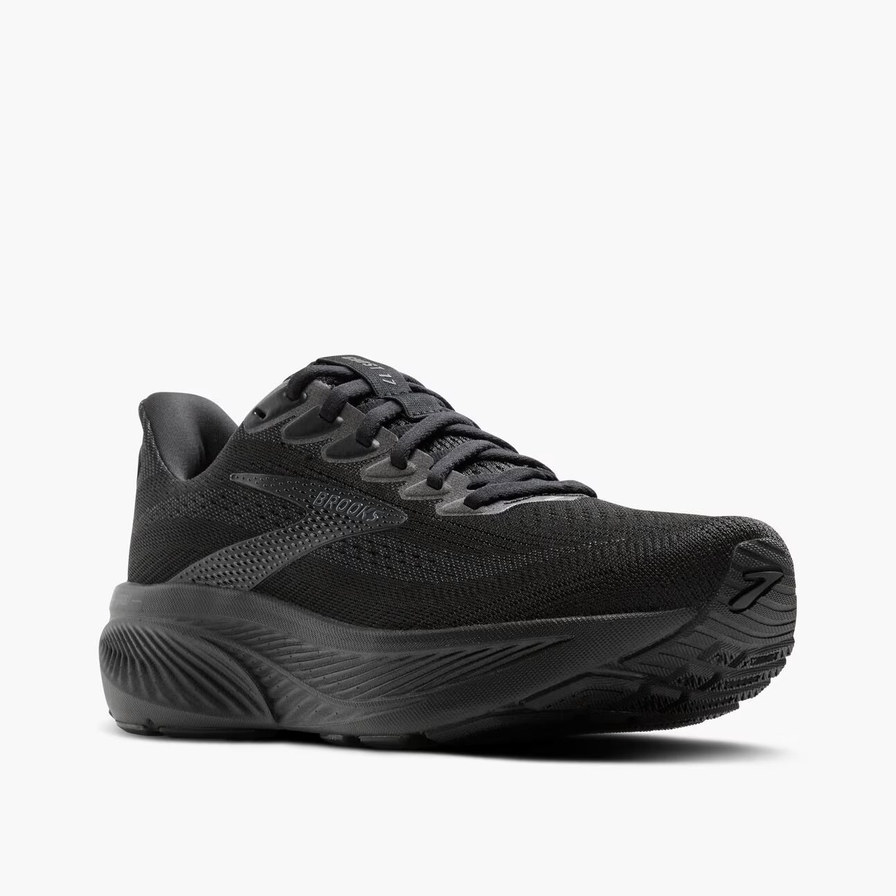 Brooks Men's Ghost 17 (2E Wide) - Black/Black/Ebony