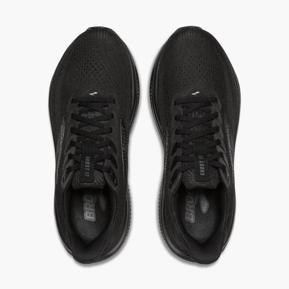Brooks Men's Ghost 17 (2E Wide) - Black/Black/Ebony