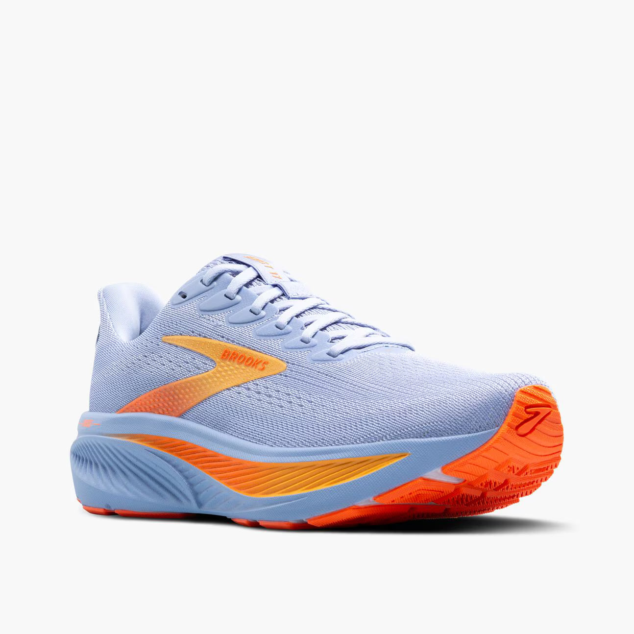 Brooks Women's Ghost 17 - Blue Heron/White/Orange