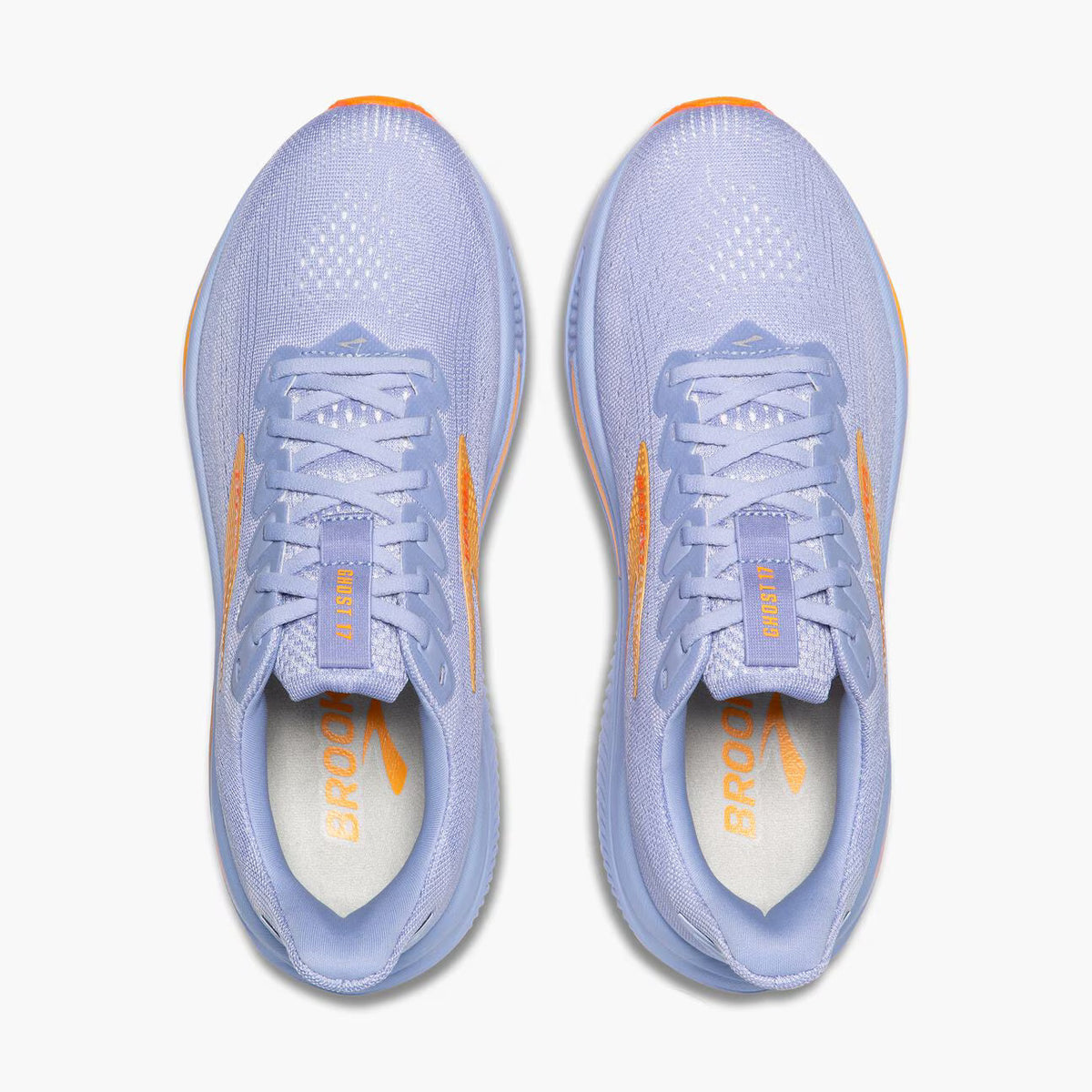 Brooks Women's Ghost 17 - Blue Heron/White/Orange