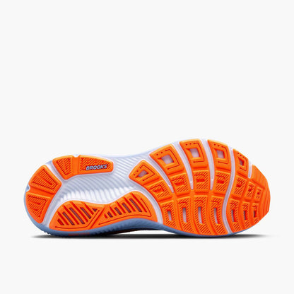 Brooks Women's Ghost 17 - Blue Heron/White/Orange