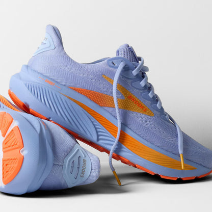 Brooks Women's Ghost 17 - Blue Heron/White/Orange