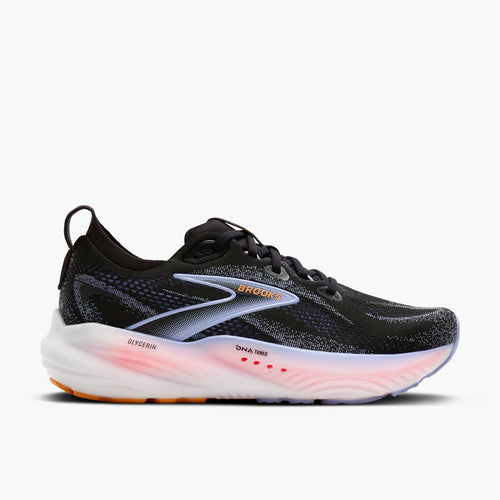 Brooks Womens Glycerin 22 - Black/Blue Heron/Orange