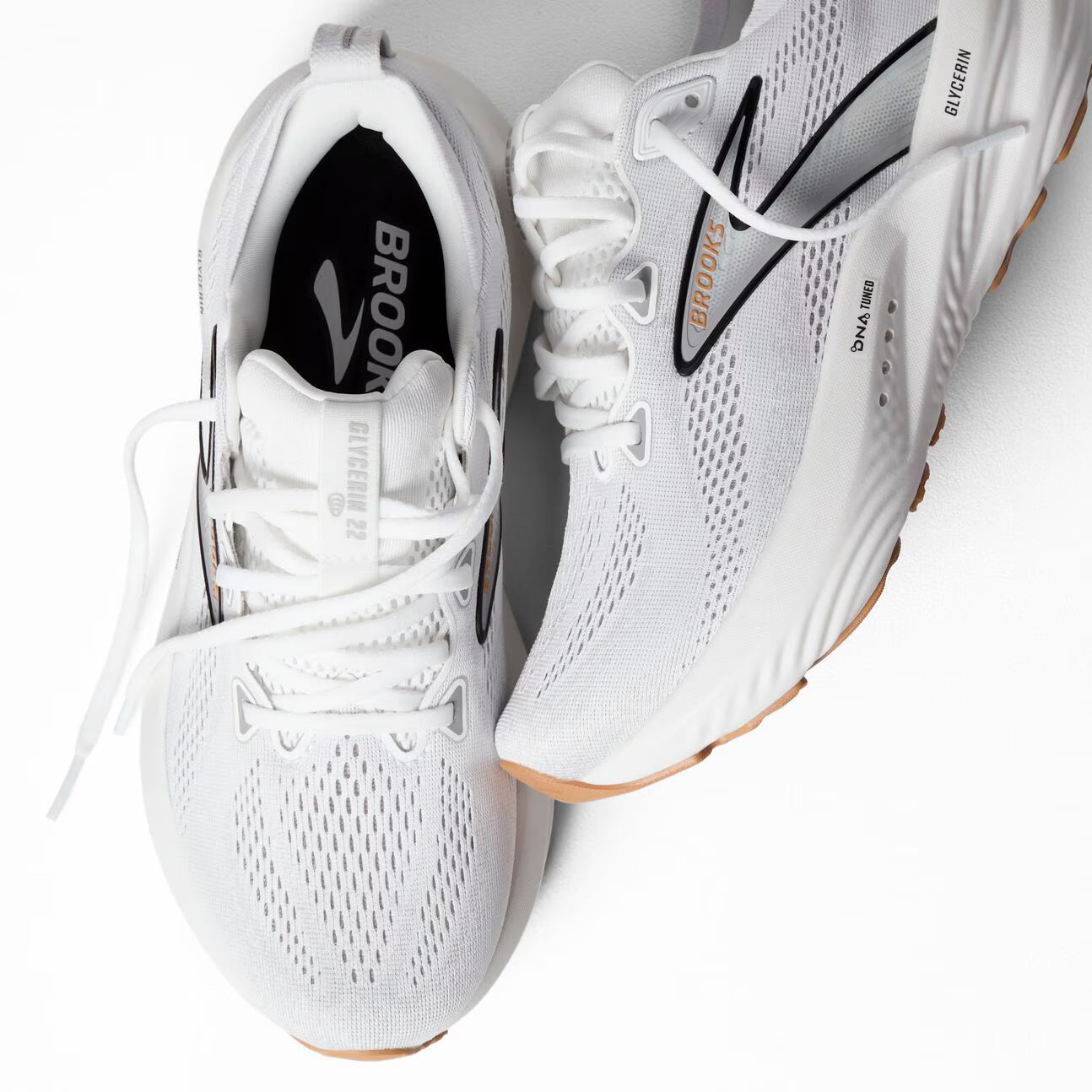 Brooks Women's Glycerin 22 - White/Grey/Black