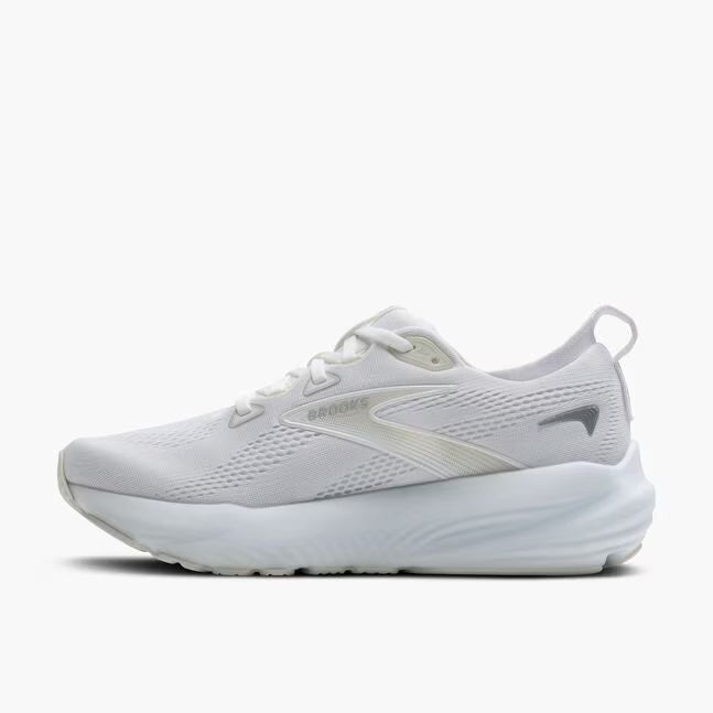 Brooks Women's Glycerin GTS 22 (Wide) - White/White/Grey