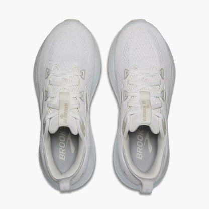 Brooks Women's Glycerin GTS 22 (Wide) - White/White/Grey