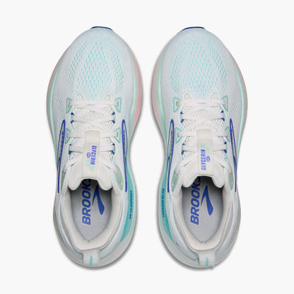 Brooks Women's Glycerin GTS 22 - White/Limpet Shell/Amparo Blue