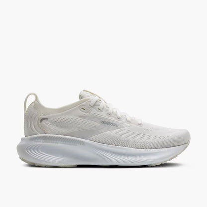 Brooks Women's Adrenaline GTS 25 - White/White/Silver - Wide (D)