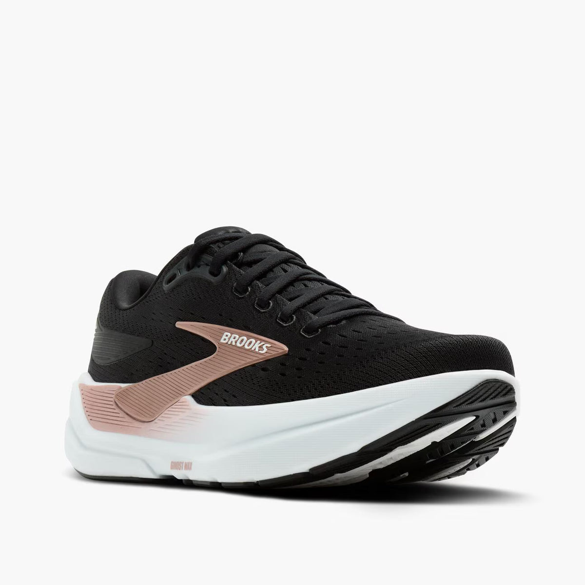 Brooks Womens Ghost Max 3 Wide - (Black/Black/Rose Gold(1204571D043)