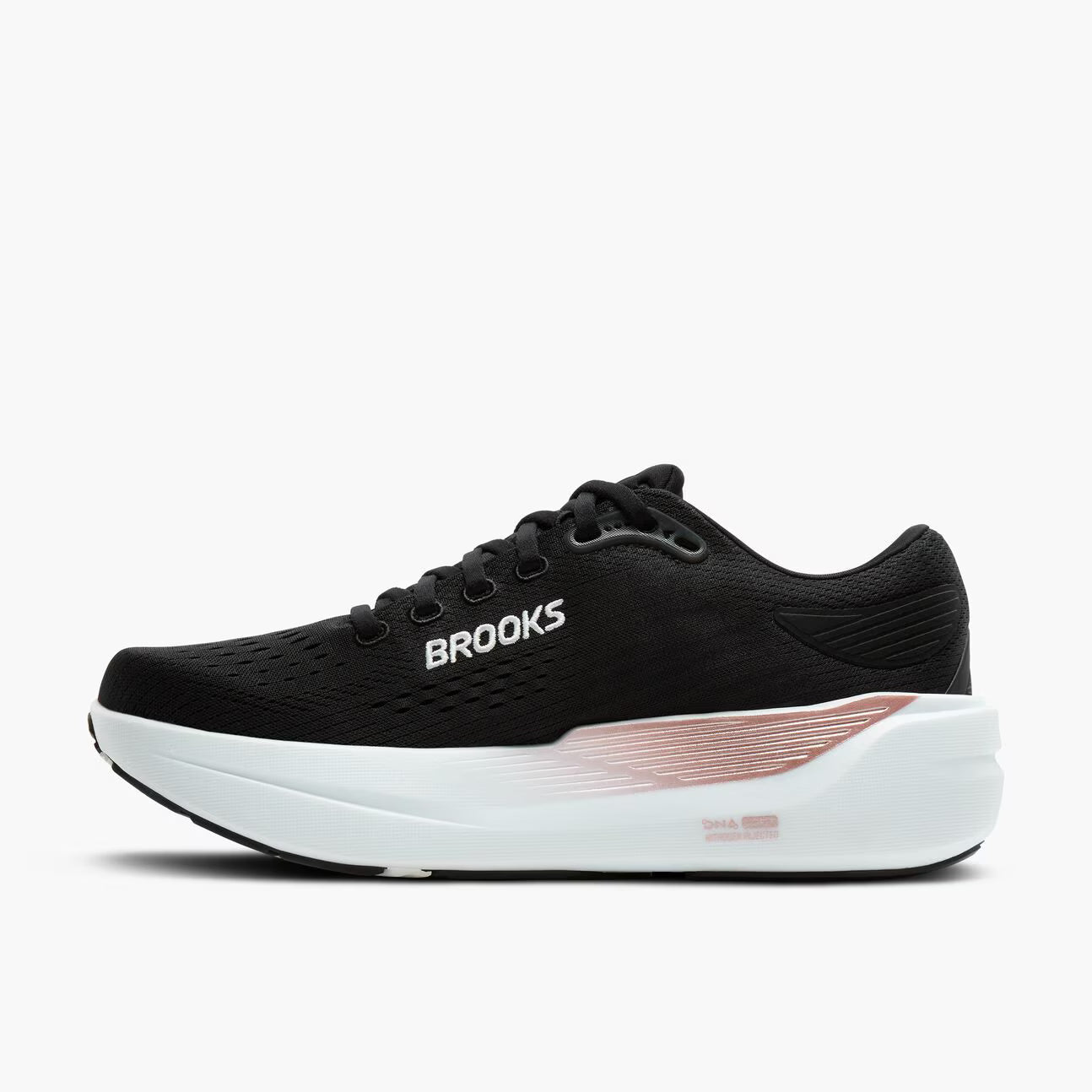Brooks Womens Ghost Max 3 Wide - (Black/Black/Rose Gold(1204571D043)