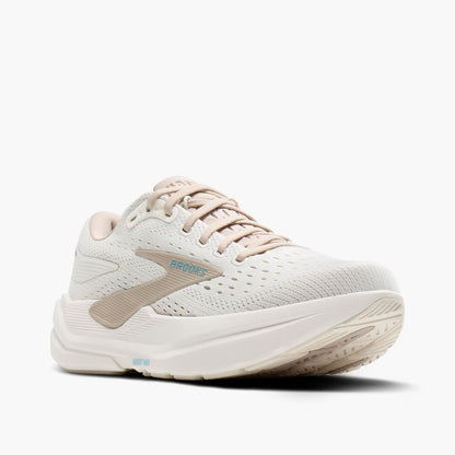 Brooks Women's Ghost Max 3 (Extra Wide) - Coconut/Chateau Grey/Blue