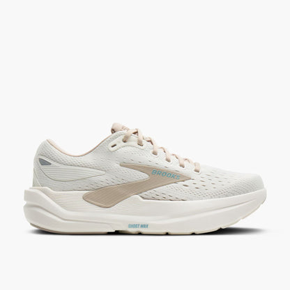 Brooks Women's Ghost Max 3 (Extra Wide) - Coconut/Chateau Grey/Blue