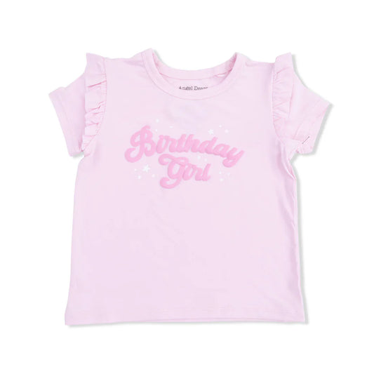 Birthday Girl Ruffle Tee