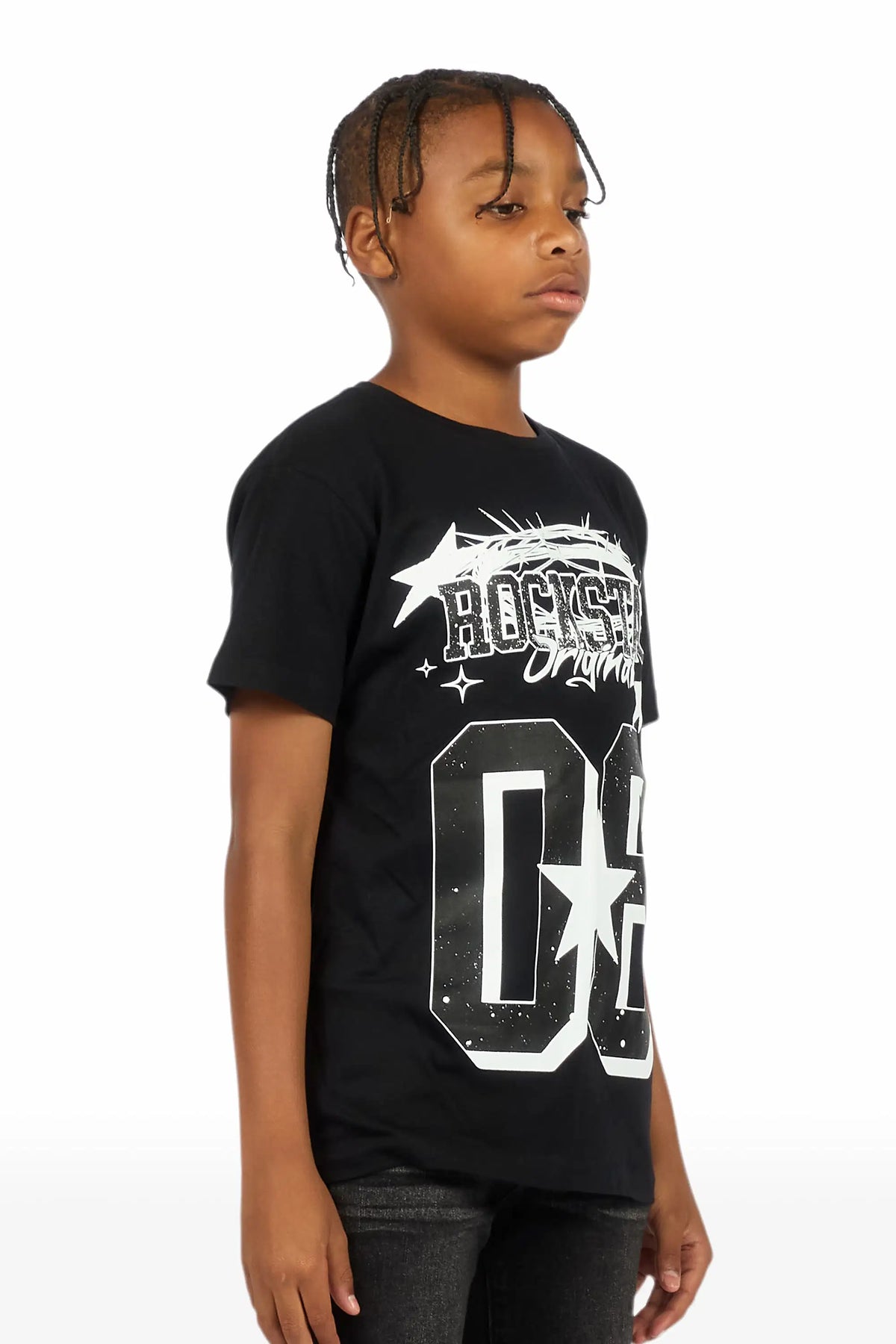 Boys Allstar Black/White Graphic T-Shirt