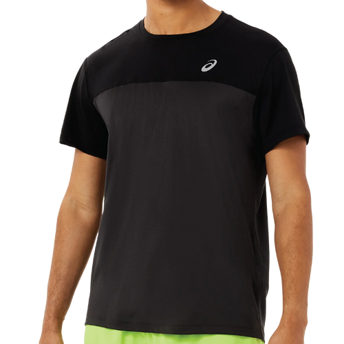 ASICS Men's Race SS Top Black/Graphite (2011C239)