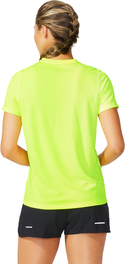 ASICS Women's Ready Set Short Sleeve Tee Safety Yellow (2012b469)
