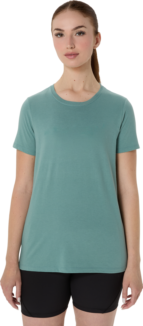 ASICS Women's Short Sleeve Tee Celadon (2012D014)