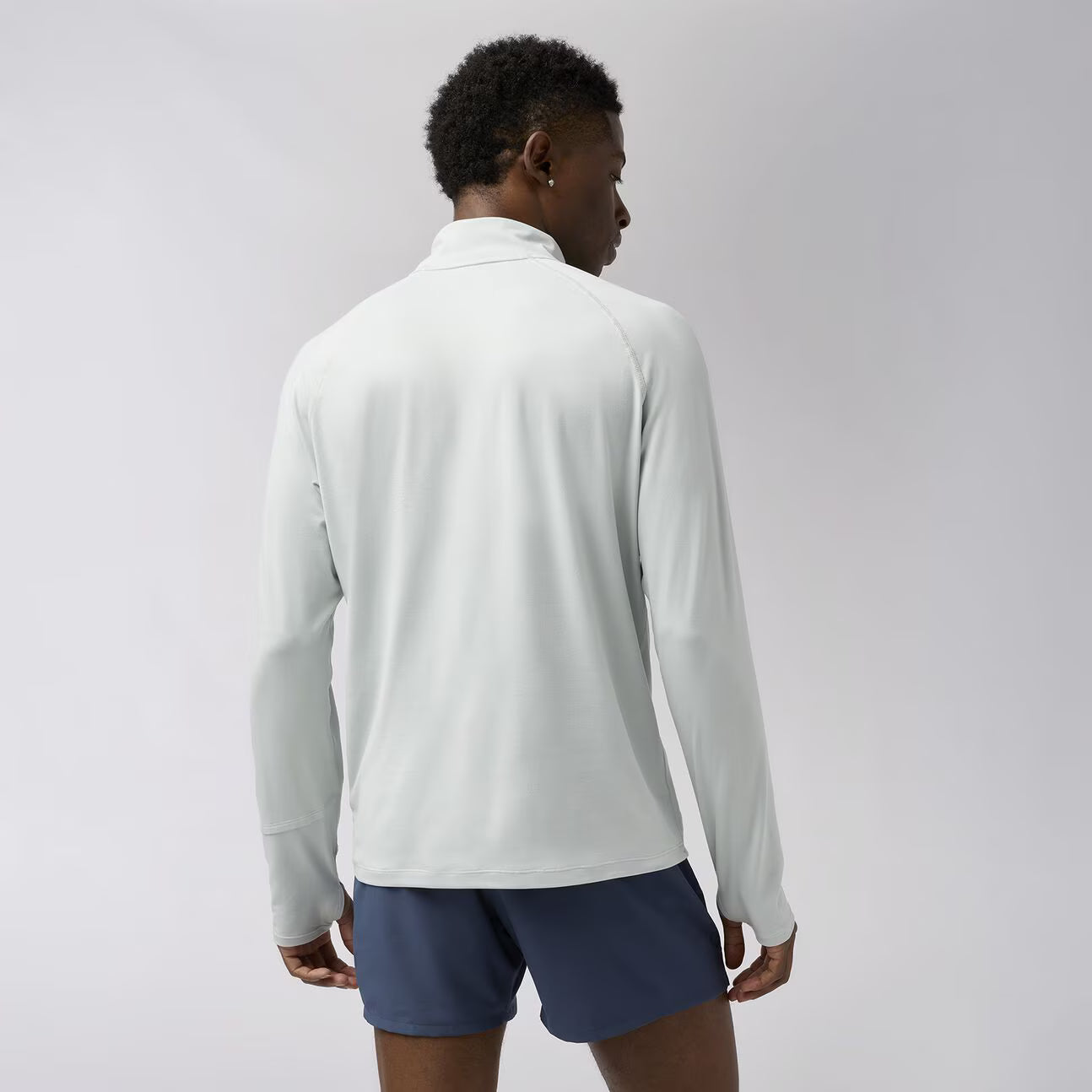 Brooks Dash 1/4 Zip 3.0 - Smoke - MEN (211565)