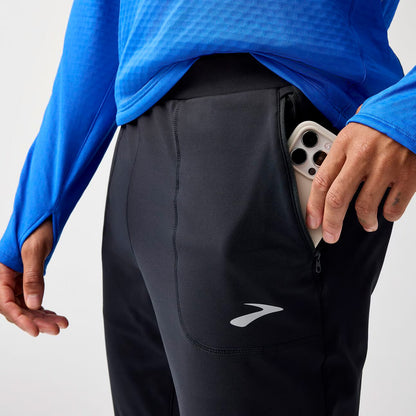 Brooks Men's Momentum Thermal Pant - Black - MEN