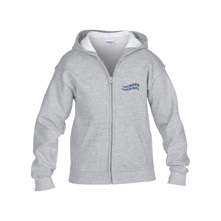 AHERN - Youth Full Zip Hooded Sweatshirt (G186B)