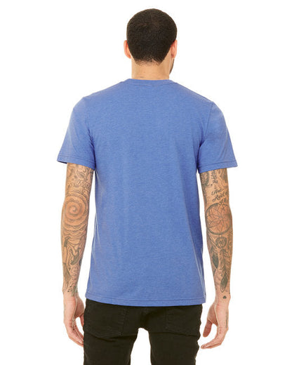 Bella + Canvas Heather CVC T-Shirt UNISEX - Hthr Colum Blue (BC3001CVC)