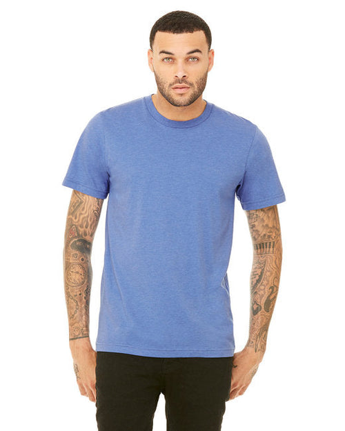 Bella + Canvas Heather CVC T-Shirt UNISEX - Hthr Colum Blue (BC3001CVC)