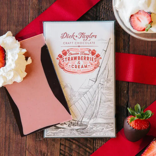 Dick Taylor Chocolate Dipped Strawberries and Cream