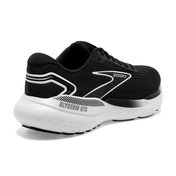 Brooks Mens Glycerin GTS 21- Black/Grey/White (1104201D090)