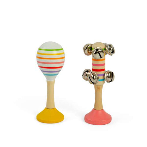 Musical Shakers - Yellow + Pink