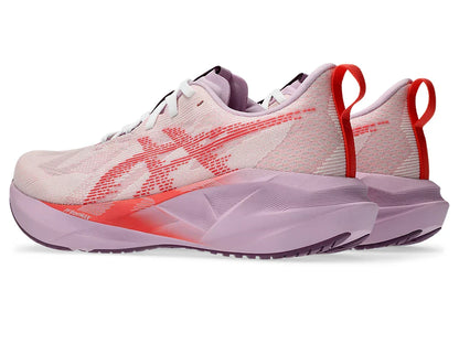 Asics Womens Novablast 5- White/Coral Reef (1012B765-101)