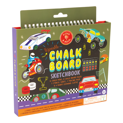 Cars Chalkboard Sketchbook