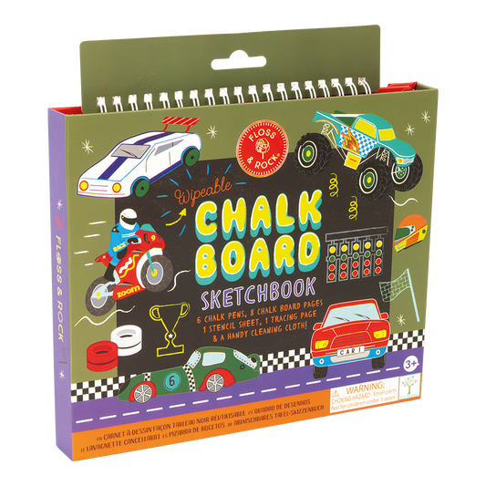 Cars Chalkboard Sketchbook